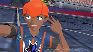 Pokémon SwSh MMD Raihan Loves His Selfies [upl. by Assirral]