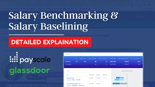 Salary Benchmarking amp Baselining  Only 1 HRs know this  Payscale amp Glassdoor Secrets Explained [upl. by Elephus]