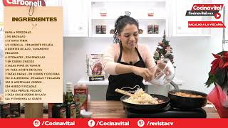 Aprende cómo hacer BACALAO A LA VIZCAÍNA con la Chef Ericka Fonseca  Clases de Cocina Vital [upl. by Falconer]