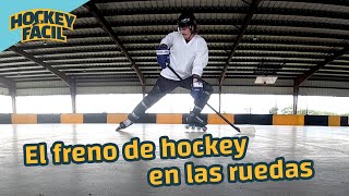 Cómo frenar en patines en línea  Hockey Para Principiantes Pt 6 [upl. by Aibsel]