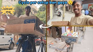 Cycle per bada box lagva Diya 😇 [upl. by Kamillah469]