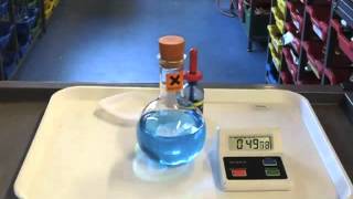 Bluebottle reaction Oscillating reaction [upl. by Huber]