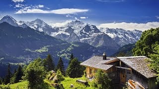 GRINDELWALD  Un lugar con hermosos paisajes en Suiza [upl. by Essam]