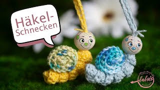 Schnecken häkeln SorgenwürmchenStyle DIY Anleitung [upl. by Larkin]