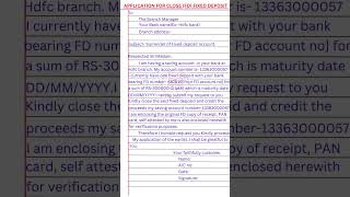 How to Write Applications For Banking Problem shorts shortsfeed generalknowledge ytshorts [upl. by Valora]