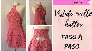 VESTIDO tejido al crochet para dama  Parte 13 [upl. by Masao]