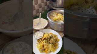 Veg dum biryani recipes cooking biryani dumbiryani shorts [upl. by Eenwahs]