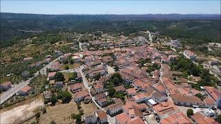 Vista aérea vila de Pedrogão Grande [upl. by Larok763]