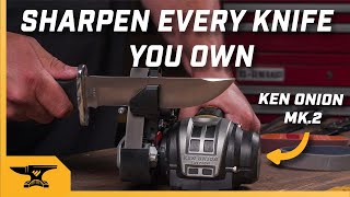 How to Sharpen Every Knife You Own  Ken Onion Edition KTS Mk2 [upl. by Eedrahs986]