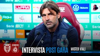 INTERVISTA  mister Viali post ReggianaCatanzaro [upl. by Suqram352]