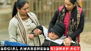 Social Awareness Chloroform Act  Part 4  Kidnapping Act Awareness kidnapping chloroformact [upl. by Arit]