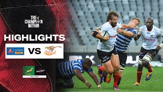 DHL Western Province vs Toyota Cheetahs  Carling Currie Cup  15 April [upl. by Inaj]