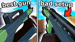 The BEST GUNS With The WORST ATTACHMENTS in Phantom Forces [upl. by Hareemas243]