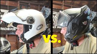 Modular Helmet Shootout  LS2 Advant X Vs Bell SRT [upl. by Jenny]