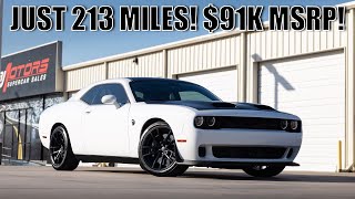 2023 Dodge Challenger SRT Hellcat Jailbreak with 213 miles [upl. by Airat]