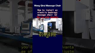 How to install an electric backrest massage chair 2 [upl. by Aihtenak]