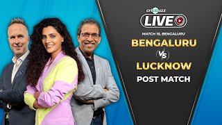 RCBvLSG  Cricbuzz Live MayankYadav takes 3 wickets LSG beat RCB by 28 runs [upl. by Ahtael]