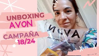 Unboxing Avon Campaña 18  esmalte color trend watermelon juice [upl. by Ebaj]