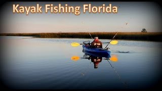 Kayak Fishing Rocky Creek  Steinhatchee Florida [upl. by Thaddeus]