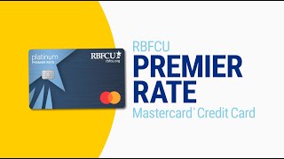 RBFCU Premier Rate Mastercard® Credit Card [upl. by Xenophon]