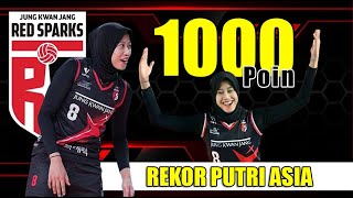 Pencapaian Rekor Mega di Red Spark  1000 Point [upl. by Kotick907]