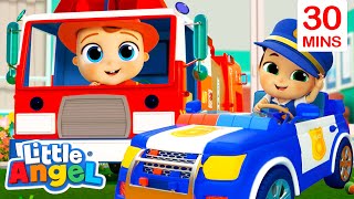 Community Helpers to the Rescue  Job and Career Songs  LittleAngel Nursery Rhymes for Kids [upl. by Iffar]