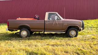 Ford F250 Truck 4x4 V8  Glen amp Darlene Glessman Auction April 111425 Parsons Auctions [upl. by Shalna939]