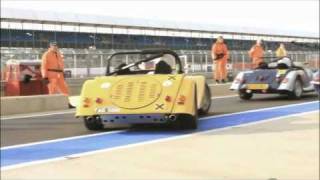 Morgan Celebrity Race Highlights  Silverstone 23072011 [upl. by Corrina978]