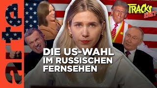 Die bizarrsten Reaktionen der russischen Propaganda auf die USWahl  Masha on Russia  ARTE [upl. by Grew]