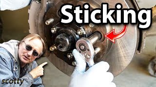 How to Fix Sticking Brakes on Your Car [upl. by Atteuqaj]