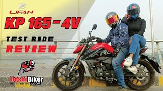 Lifan KP 165 4V Test Ride Review by Wasif Anowar [upl. by Cannice443]