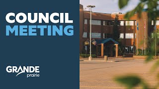 City Council Live  Grande Prairie  October 7 2024 [upl. by Algy]