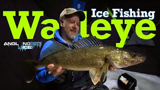 Ice Fishing Walleye [upl. by Flosi41]