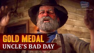 Red Dead Redemption 2  Mission 103  Uncles Bad Day Gold Medal [upl. by Eiramit]