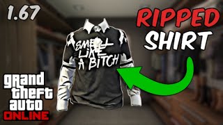 How To Get RIPPED SHIRT GLITCH In GTA 5 ONLINE 167 NO LOSING OUTFITS [upl. by Rainer756]