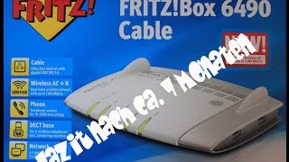 AVM fritzbox 6490 Cable Fazit nach ca 7 Monaten [upl. by Ecaj281]