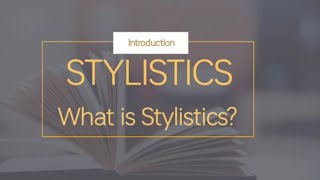 What is StylisticsIntroduction To StylisticsExplain with Urdu and Hindi [upl. by Lamok]