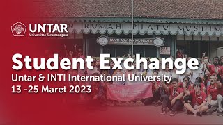 UNTAR amp INTI International University Student Exchange 2023 [upl. by Aihsekyw]