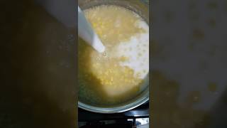 Thick amp Creamy Hominy Corn Porridge No Flour Needed shorts [upl. by Etac]