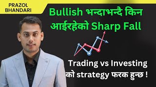 Nepse technical analysis Nepali share news  prazol bhandari Nepse [upl. by Remat]