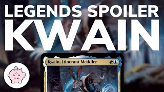 Kwain Itinerant Meddler  EDH  Commander Legends Spoiler  MTG  Commander Quick Take [upl. by Nevad475]