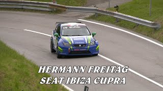 SALITA PEDAVENA  CROCE DAUNE 2024  HERMANN FREITAG  SEAT IBIZA CUPRA  BY BELLUNOVIDEO [upl. by Edecrem636]