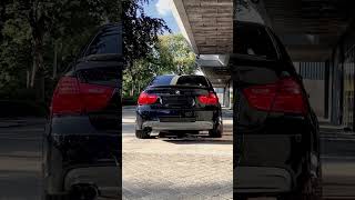 BMW 330D E90 DPF delete DCE Parts Downpipe  Straight Pipe Catback [upl. by Proud]