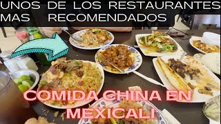 PROBANDO LA FAMOSA COMIDA CHINA EN MEXICALI [upl. by Atnahsa414]