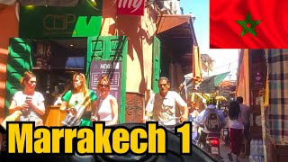 Marrakech 🇲🇦 Quick live tour Inside the Medina  Morocco 2024 [upl. by Anawait8]