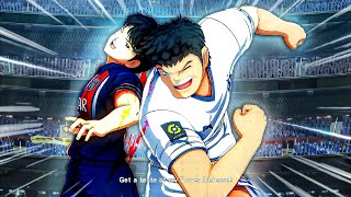 Marseille Fights PSG  【Captain Tsubasa】 [upl. by Sirod]