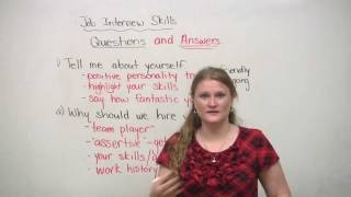 Job Interview Skills Questions amp Answers [upl. by Delaryd]