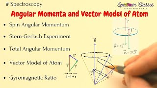 Spin Angular Momentum Total Angular MomentumVector Model of Atom Gyromagnetic ratioSpin g factor [upl. by Peterman]