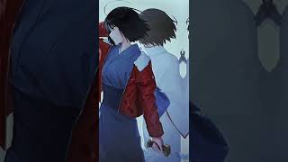 Ryougi Shiki vs Rika Furude In Writting higurashi karanokyoukai nasuverse anime edit shorts [upl. by Odnomra]