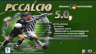 PC Calcio 5 gameplay PC Game 1996 [upl. by Nivac]